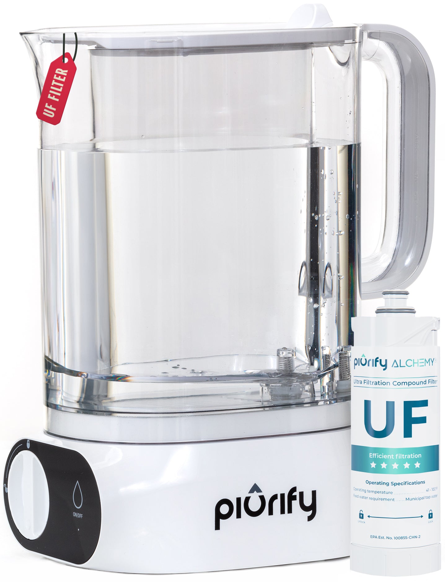 ALCHEMY® Automatic Water Filter Pitcher