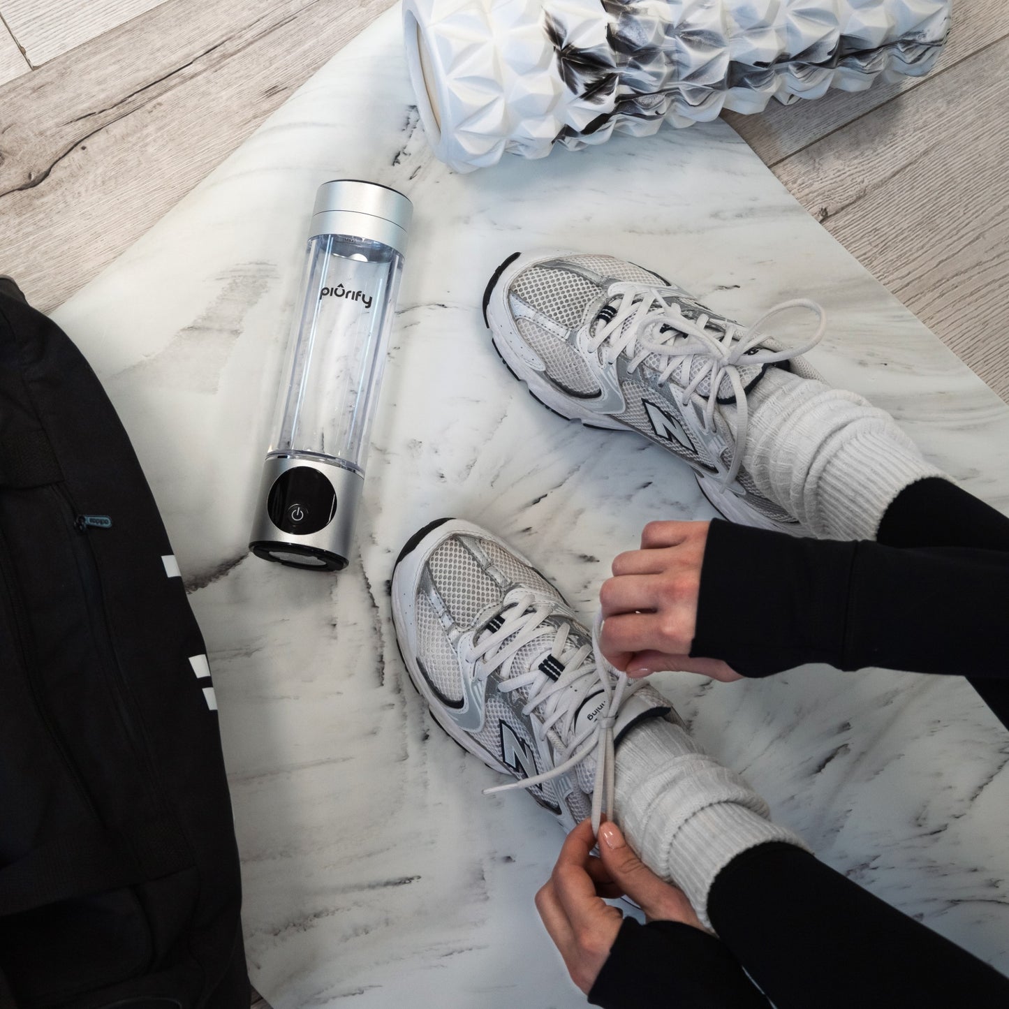 PIURIFY Hydrogenator® Bottle - Silver